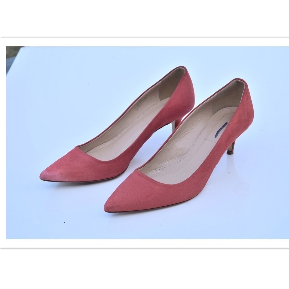 J. Crew suede pumps